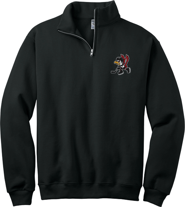 Benet Hockey NuBlend 1/4-Zip Cadet Collar Sweatshirt