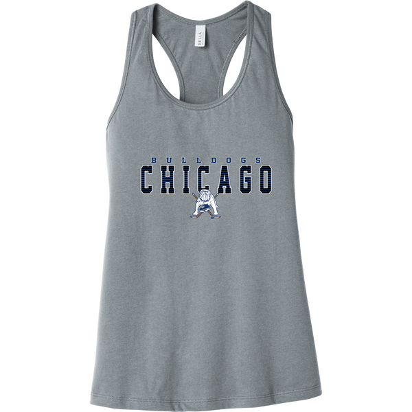 Chicago Bulldogs Womens Jersey Racerback Tank