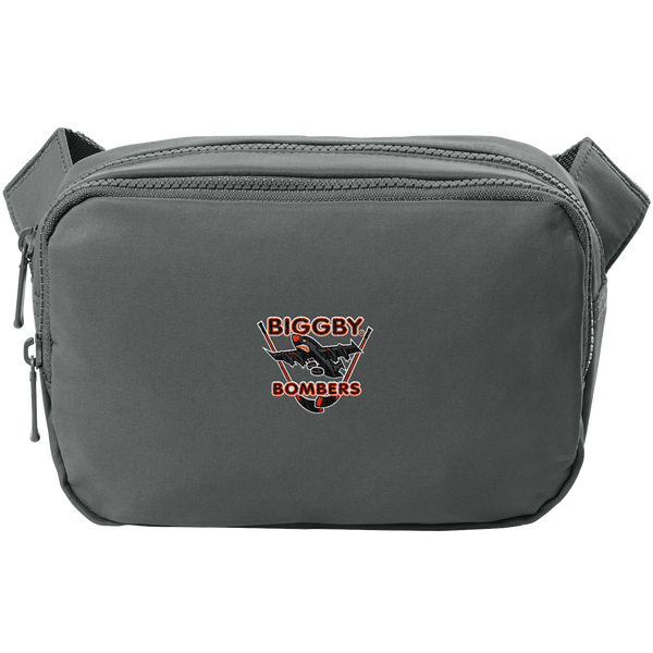 Biggby Bombers Matte Dual-Compartment Crossbody