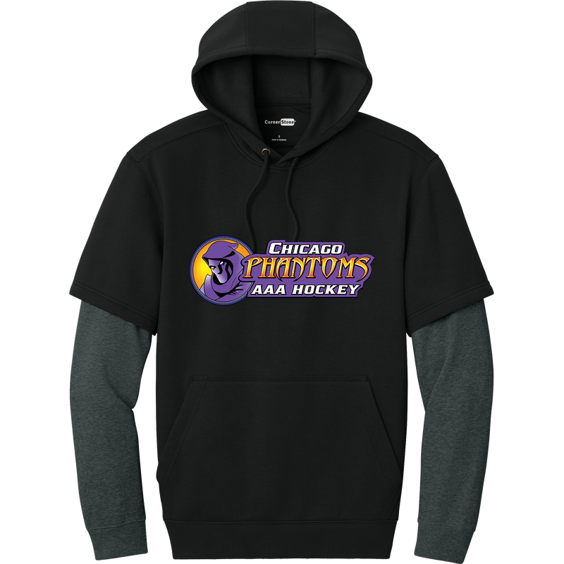 Chicago Phantoms Tough Fleece Layered Hoodie