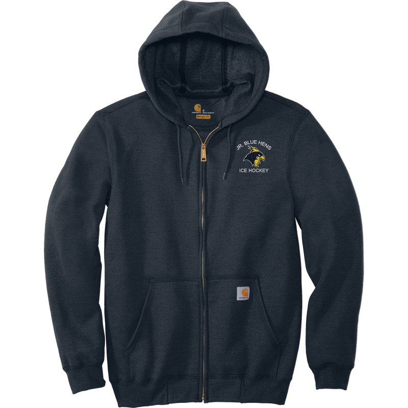 Delaware Jr. Blue Hens Carhartt Midweight Hooded Zip-Front Sweatshirt