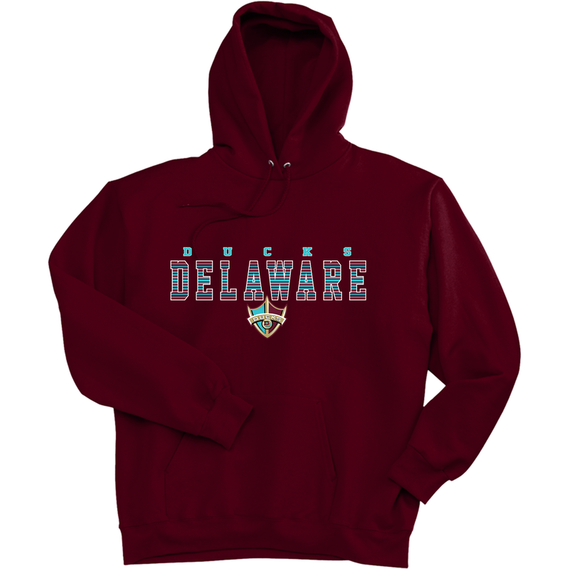 Delaware Ducks Ultimate Cotton - Pullover Hooded Sweatshirt