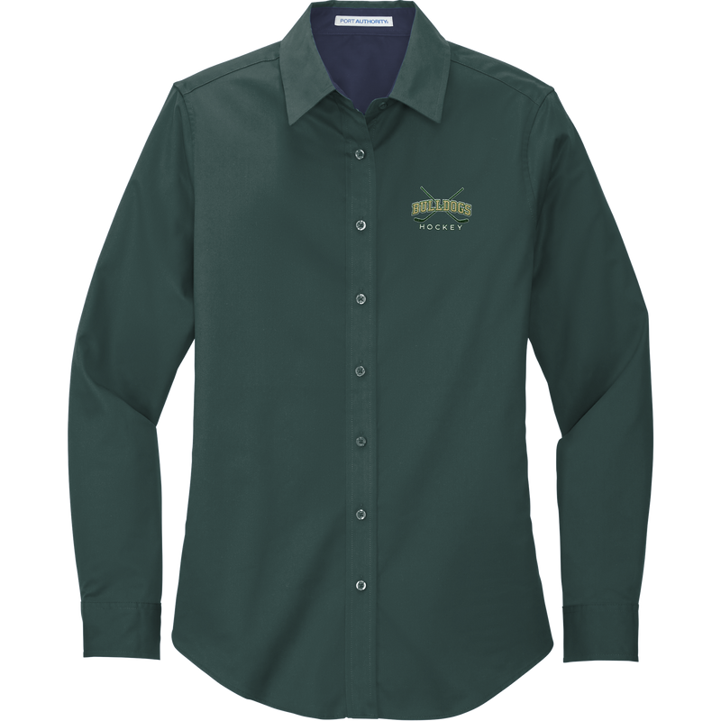 HVM Bulldogs Women's Long Sleeve Easy Care Shirt