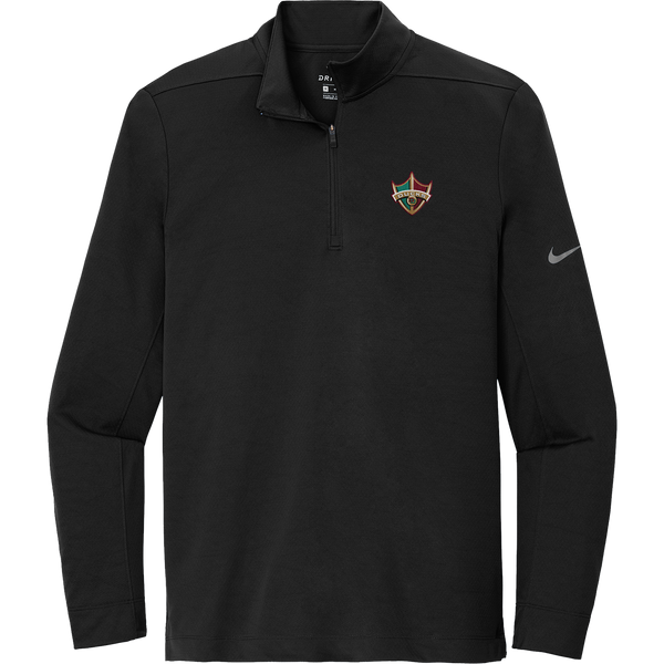 Delaware Ducks Nike Dry 1/2-Zip Cover-Up