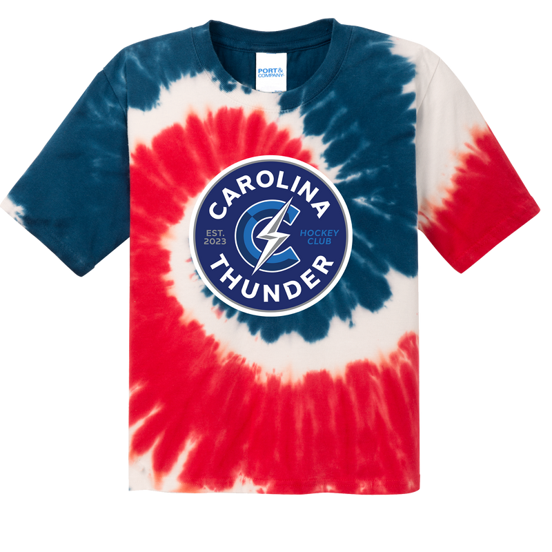 Carolina Thunder Youth Tie-Dye Tee
