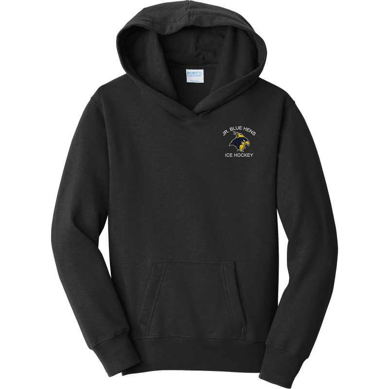 Delaware Jr. Blue Hens Youth Fan Favorite Fleece Pullover Hooded Sweatshirt