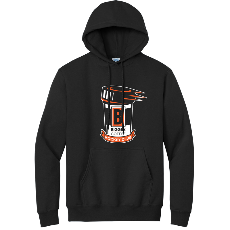 Biggby Coffee AAA Essential Fleece Pullover Hooded Sweatshirt