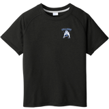 Chicago Bulldogs Youth PosiCharge Tri-Blend Wicking Raglan Tee